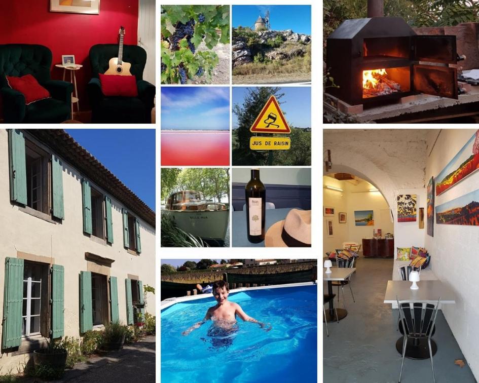 Inspire Bed and Breakfast Azille Buitenkant foto